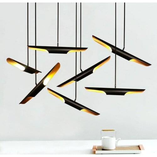 Nordic iron lustres para quarto hanging lamp bathroom fixture ventilador de techo avizeler living room decoration