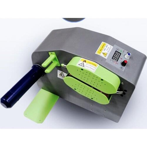 Small Manual Edge Banding Machine Double Side Gluing Portable Edge Bander Woodworking Edge Banding Machine 110V/220V 1200W SC40