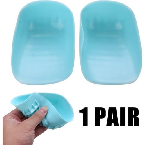 Mayitr 1 Pair Pro Heel Support Cup Spur Pad Insoles Plantar Fasciitis Treatment For Foot Care Tools S/L