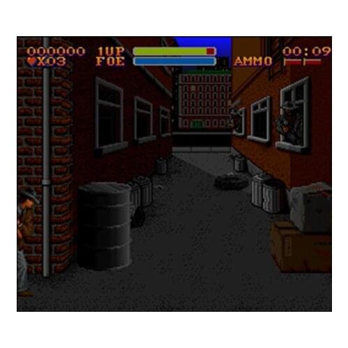 Untouchables, The 16 bit Big Gray Game Card For NTSC Game Player Drop Shipping