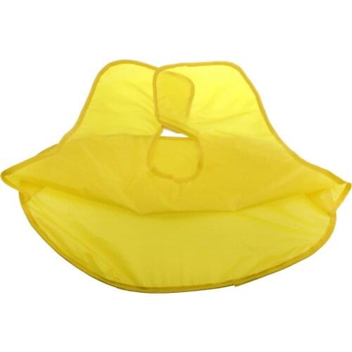 Foldable Cape Dress Haircut Beards Protection Waterproof For Adult