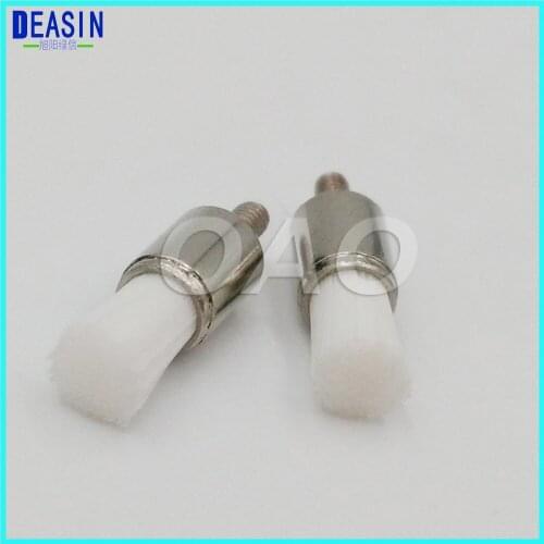 Professional Dental lab screw type Polishing Products Nylon latch flat Polisher Brush Prophy Brushe