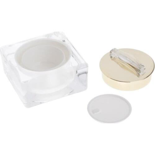 Empty Makeup Cosmetic Lotion Cream Jar Pot Travel Emulsion Salves Container