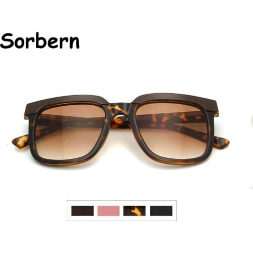 Vintage WomenS Black Square Sunglasses Men Sun Shades For Women Oversized Glasses For Women UV Oculos De Sol Feminino