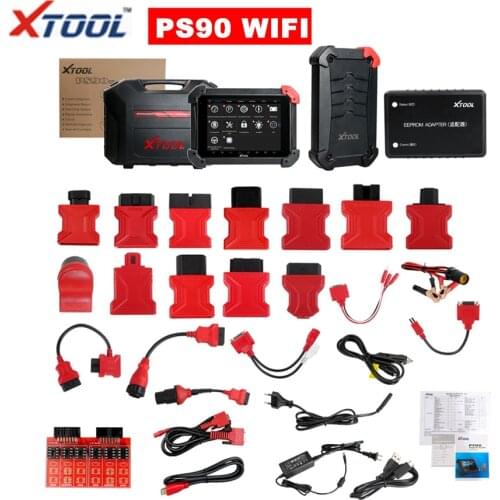 WiFi XTool PS90 Tablet Auto Diagnostic Tool with Special Functions IMMO/Odometer/DPF/EPS/TPS/EPB Free Update Online for 2 Years