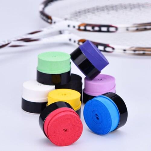 1Pcs Tennis Racket Anti-skid Sweat tape Absorb Sweat Band Strap for Squash Tennis Badminton Racket Handle Grips Sweatband