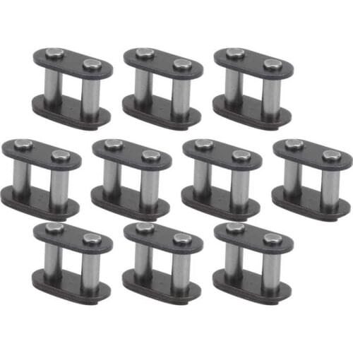 10Pcs Motorcycle Chain Buckle Ring Link 420/428/T8F Chain Master Link Steel Motorcycle Chain Joint Connector
