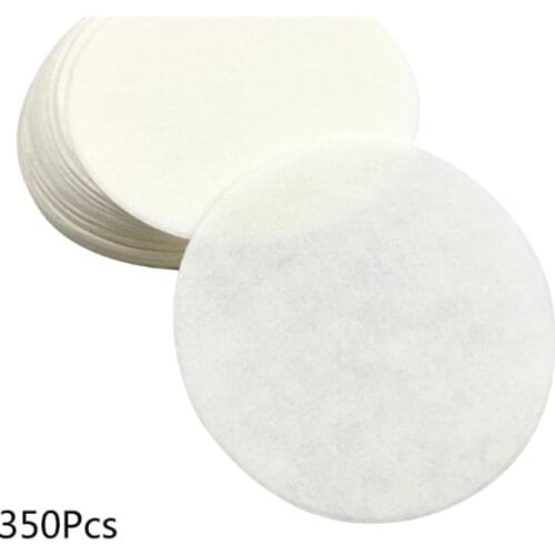 350 PCS Round Coffee Filter Paper 60mm For Espresso Coffee Maker V60 Dripper Coffee Filters Tools Moka Pot Paper Filter 350Pcs