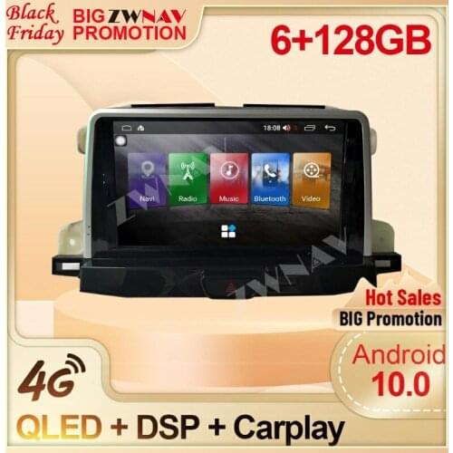 6+128G Carplay For Lexus XT4 Android 10.0 Multimedia Stereo Player Auto Car Radio Video Audio GPS Navigation Receiver Head Unit