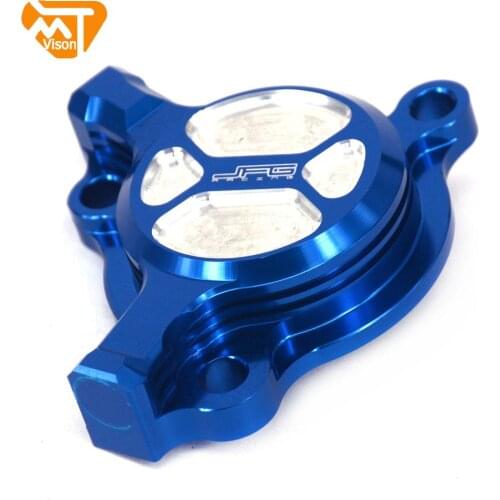 Motorcycle Aluminum Oil Filter Cap Cover For YAMAHA YZ250F 2003-2013 WR250F 2003-2014 YZ450F 2003-2009 WR450F 2003-2015