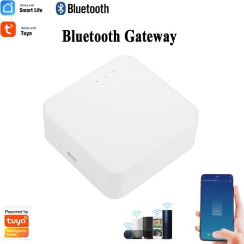 Tuya Bluetooth-compatible Hub WiFi Smart Home Bridge Wireless Remote Controller BLUE Sig Mesh smart Life APP Remote Control