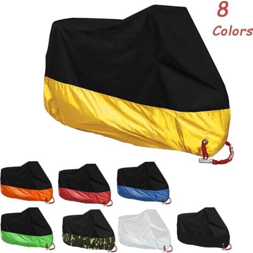 Motorcycle cover M-4XL Uv Protector waterproof Rain Dustproof cover Tent For Honda crf 250 l M Kawasaki VERSYS 650 ZG1000 ZX11