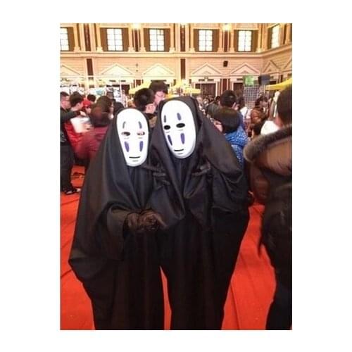 Free SHIPPING Chihiro no kamikakushi/Spirited away cosplay chaos no face man costume S-XXXL