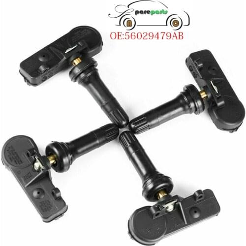 4 PCS Car Tire Pressure Monitor Sensor TPMS OE 56029479AB 433MHZ For CHRYSLER 200 300 PACIFICA SEBRING DODGE SUZUKI KIZASHI