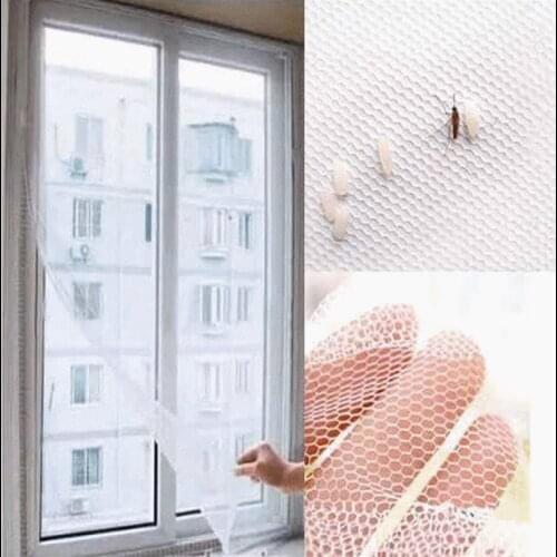 Hot Sale Screen Protector Windows Net Curtain Flyscreen Summer DIY Insect Fly Bug Mosquito Door Window Net Mesh Home Decoration