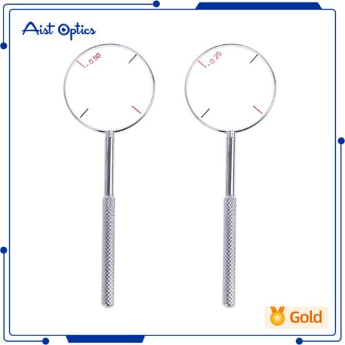 China Manufacture Supplier Ophthalmic Instrument Optical Optometry Crossed Cylinder Lens