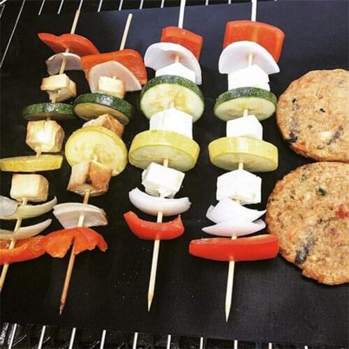 BBQ Grill Mat Barbecue Outdoor Baking Non-stick Pad Reusable Cooking Plate 40 * 50cm Oven Grill Foil Liner Mat Bbq Kitchen Tools