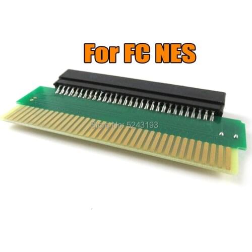 For Nintendo NES 60 Pin to 72 Pin Adapter Converter For Nintendo NES Console System (For FC To NES Converter )