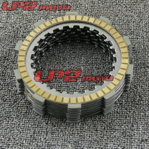 It Is Suitable for Honda CBR400 NC29 XR400 05-08 Wood Paper Clutch Disc Iron Sheet Friction Clutch Discs Plate Set