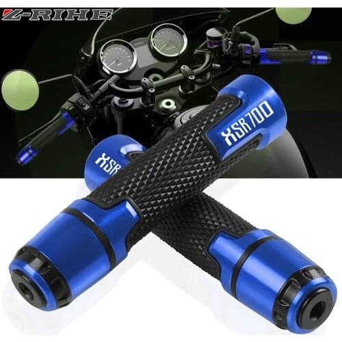 22mm Motorcycle knobs Anti-Skid scooter Handle ends Grips Bar Hand Handlebar For YAMAHA XSR700 XSR 700 2014 2015 2016 2017 2018