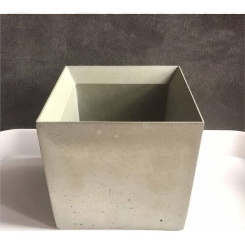 Silicone Mold Cement Regular Cement Pen Holder Square Pots Molds Nordic Wind Geometric Moulds Silicone Rubber PRZY Eco-friendly