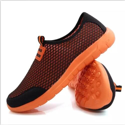 PUPUDA Summer Shoes Men Fashion Trend Slip On Loafers Comfy Men Casual Shoes Lightweight Sport Shoes Male Breathable Sneakers