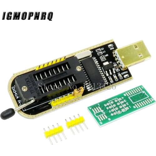 CH341A CH341 24 25 Series EEPROM Flash BIOS USB Programmer with Software & Driver