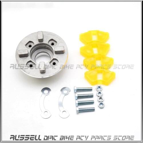 Hub wheel Sprocket Rim bushing screw Rear Wheel Rubber Dampers For DY90 DY100 JH70 Motorbike