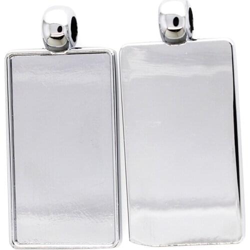 100pcs 42*20mm Alloy Lovers Pet Dog Cat Name Photo Picture Sticker Pendant Charms Collars Key Chain Necklace Bracelet Wholesales