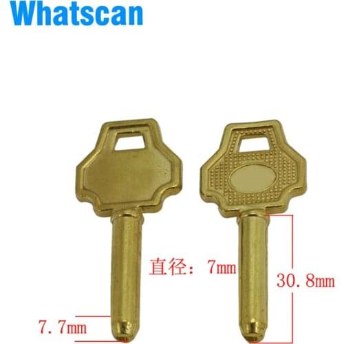 B201 Cast 7 point cylinder blank key
