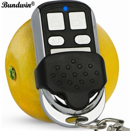 Bundwin 433MHZ Clone Copy Universal 4 Button Gate Garage Door Opener Remote Control For Gate Garage Door