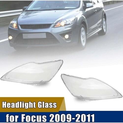 Car Headlights Cover Shell Transparent Lens Lampshade Headlight Cover Lampshade Lamp Shade for Ford Focus 2009 2010 2011