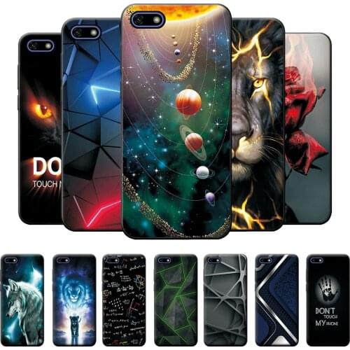 Case For Honor 7A Case Honor 7A Back Cover Bumper on Honor 7A 7 A Shockproof Soft Silicone Phone Case Huawei Honor 7A Angel 5.45