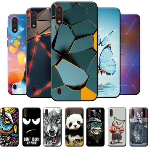 Case For Samsung A01 Case Cover For Samsung Galaxy A01 Case 5.7 Inch Silicone Soft TPU Back Cover For Samsung A01 SM-A015F Case