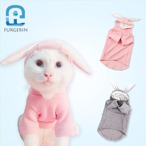 FURGERIN Cat Clothes cat hoodie for dog jumpsuit Dog Clothes for Cats dog suit cosplay Pet Cloths For French Bulldog XS-XXL