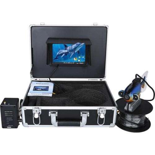 HD Waterproof 20m Cable Deep Water Underwater Fishing Camera System 7inch LCD Monitor Video Color Fish Finder With DVR