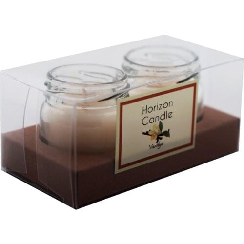 Horizon Mum Jar Candle Vanilla Scented 2 Pack