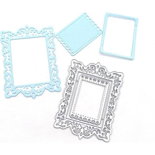 Julyarts Frame Lace New Metal Cutting Dies Mold For Handmade Paper Card Making Scrapbooking