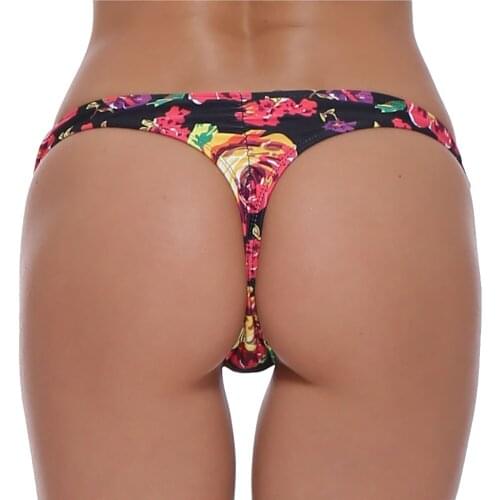 Classic Cut Short Bottoms Biquini Swim Ladies Swimsuit Women Briefs Bikini Bottom Brazilian Thong Swimsuit swim shorts women