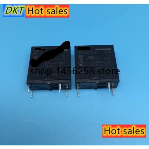 Lot(10pieces/lot)100%Original New TE TYCO OEG SDT-S-105LMR 5V SDT-S-112LMR 12V SDT-S-124LMR 24V 4PINS 5A Relay