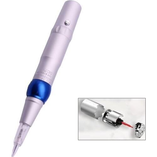 One High Quality Semi-Permanent Makeup Tattoo Machine Use For Eyebrow Eyelines Lip Tattoos With Free Shipping
