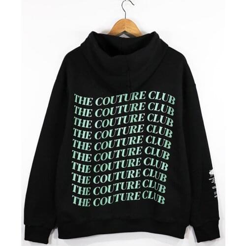 The Couture Club Purple Trip Oversize Sweatshirt Hoodie