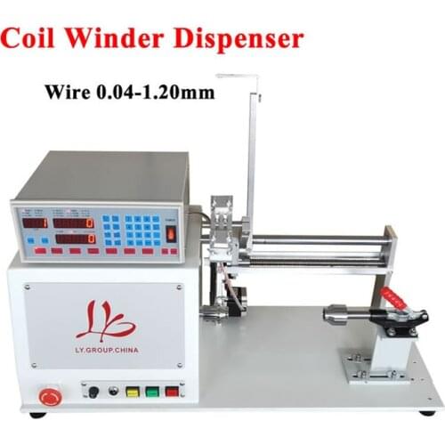 Coil winder winding dispensing machine LY 830 wire dispenser for wire 0.04-1.20mm 400W work speed 3000rpm/min 220v 110v tool