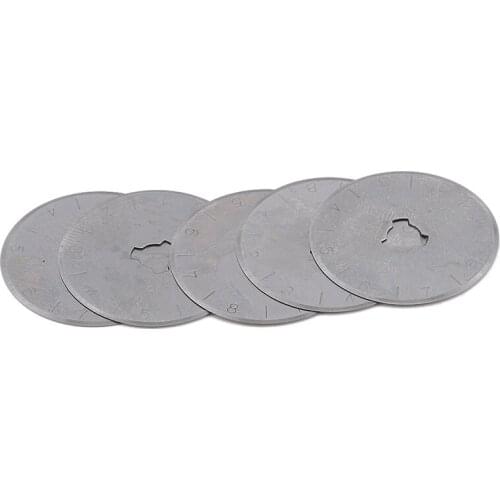 28 /45/60Mm Patchwork Roller Wheel Round Knife Cloth Cutting Knife Knife Leather Craft Fabrics Rotary Cutter For Leather Fabrics