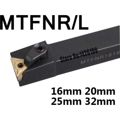1PCS MTFNR1616H16 MTFNR2020K16 MTFNR2525M16 MTFNR2525M22 MTFNR3232P16/22 MTFNL CNC Lathe Cutting Tools External Turning Tool