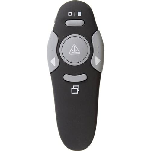 Black USB Wireless Remote Control Presentation Mouse Presenter Pointer PPT Presentation Assistant 2.4GHz For Classroom Meeting