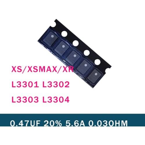 5-100pcs For iPhone XR XS MAX XSMAX XSM L3301 L3302 L3303 L3304 Charging Charger Coil Booster Inductor Inductance on MotherBoard