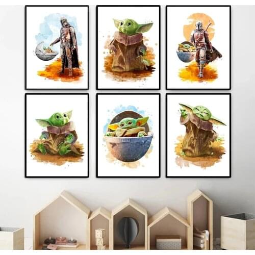 5D Diamond Embroidery Disney Movie Star Wars Darth Yoda Diamond Painting Full Diamond Mosaic Picture of Rhinestones Decoration