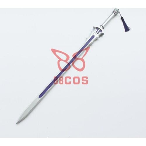 Anime MO DAO ZU SHI Jiang Cheng Purple San Du Prop PVC Sword Halloween Christmas Fancy Party Props Weapons for Carnival