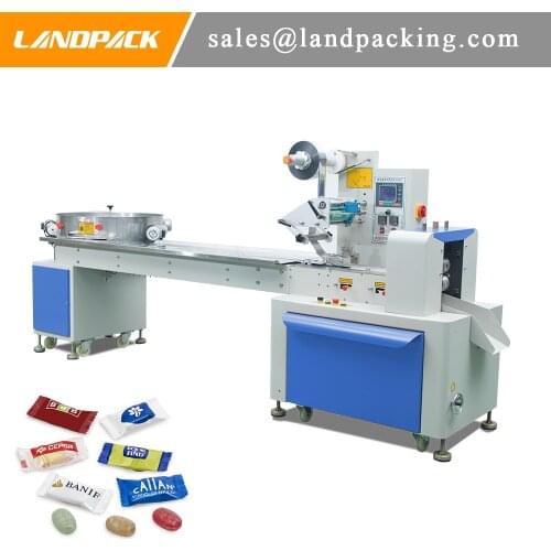 Single Candy Automatic Horizontal Flow Packing And Sealing Machine